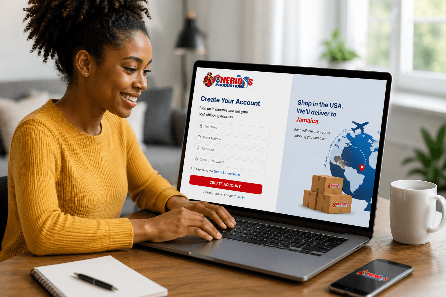 Create Your Account